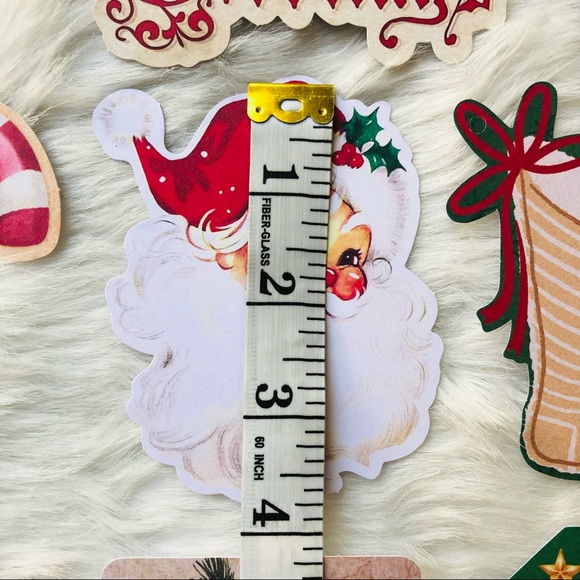 Classic Vintage Christmas Ephemera Tags 11 pc - Picture 12 of 16